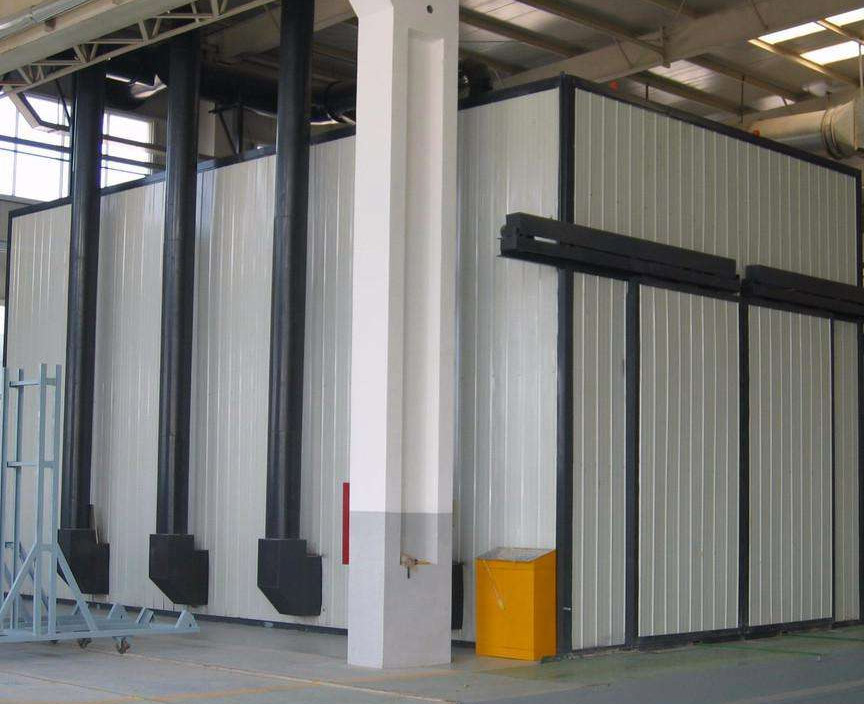 環(huán)保型風力回收噴砂房 環(huán)保型風力回收噴砂房